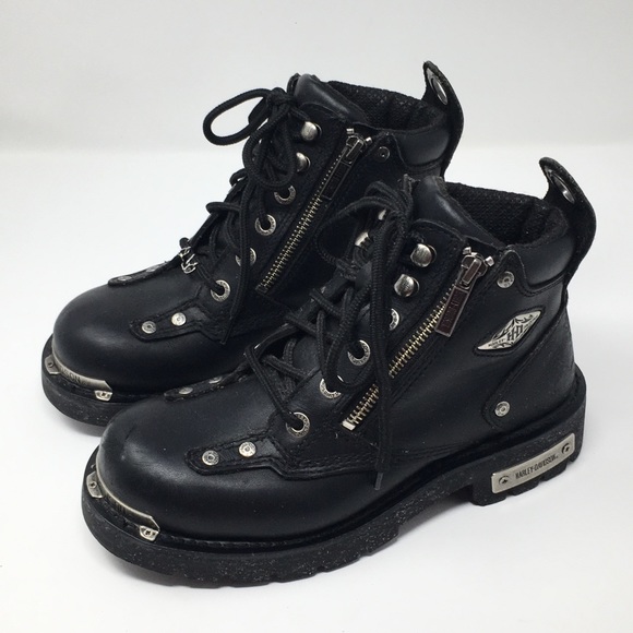Harley-Davidson Shoes - Harley-Davidson Havoc Motorcycle Boots Side Zip